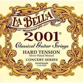 Струны для классической гитары La Bella 2001 Hard Tension фото 1 | Интернет-магазин Bangbang