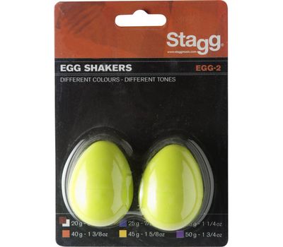 Шейкер - яйцо Stagg Egg-2 GR фото 1 | Интернет-магазин Bangbang