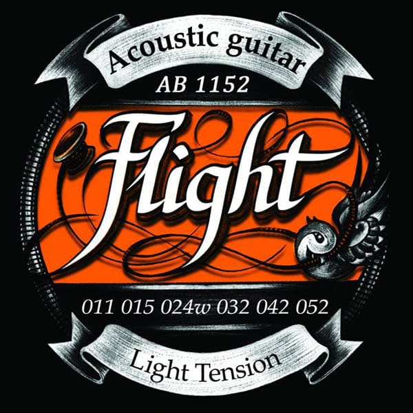 Струны для акустической гитары FLIGHT AB1152 фото 1 | Интернет-магазин Bangbang