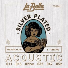 Струны для акустической гитары La Bella 700ML (11-52) фото 1 | Интернет-магазин Bangbang