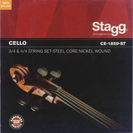 Струны для виолончели Stagg CE-1859-ST фото 1 | Интернет-магазин Bangbang