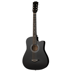Акустическая гитара Levinson LA-D38-BK, Цвет вариация: Черный, Корпус: с вырезом, Комплектация: без комплекта, Размер: 38