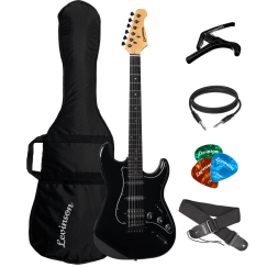Электрогитарный набор Levinson LS-300 PACK BK Limited, Цвет вариация: Черный