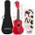 Укулеле сопрано Levinson US-10 RED PACK красная