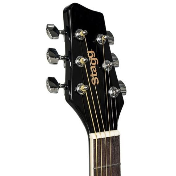 Акустическая гитара Stagg SA20D BLK, изображение 4