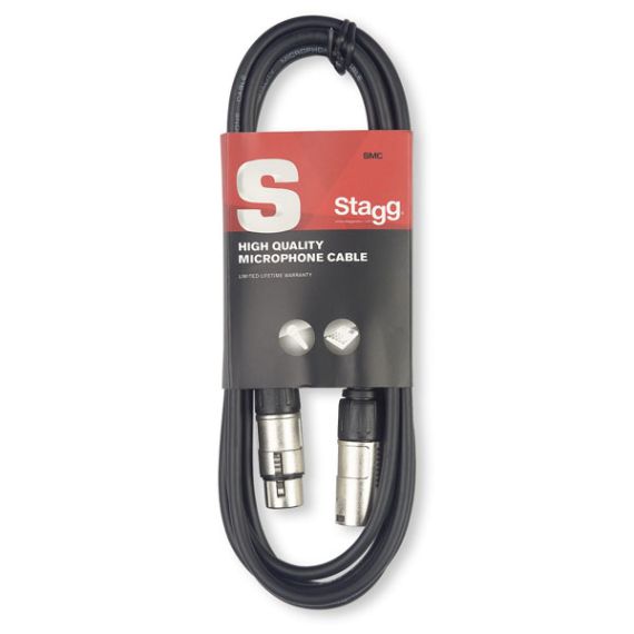 Микрофонный кабель Stagg SMC3 Микрофонный кабель Stagg SMC3