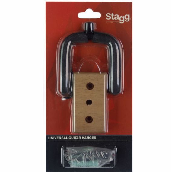 Настенный держатель для гитары Stagg GUH-WN REC, изображение 2
