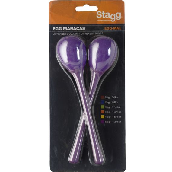 Пластиковые маракасы Stagg EGG-MA L/PP фото 1 | Интернет-магазин Bangbang