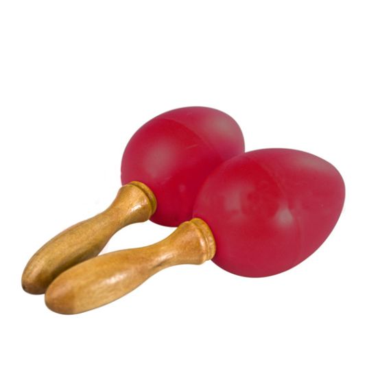 Пластиковые маракасы Stagg EGG-MA S/RD