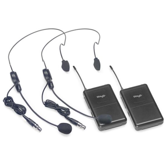 Головной радиомикрофон Stagg SUW 50 HH EG EU, изображение 2 Головной радиомикрофон Stagg SUW 50 HH EG EU, изображение 2
