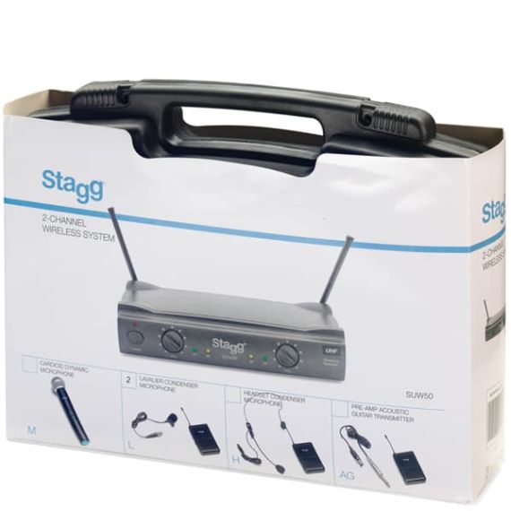 Головной радиомикрофон Stagg SUW 50 HH EG EU, изображение 4 Головной радиомикрофон Stagg SUW 50 HH EG EU, изображение 4