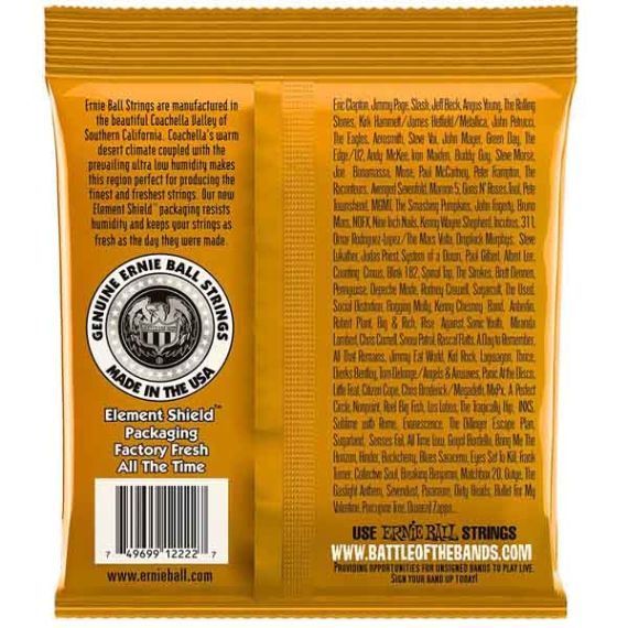 Струны для электрогитары Ernie Ball 2222