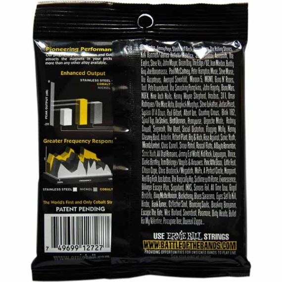 Струны для электрогитары Ernie Ball 2727