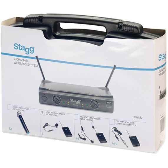 Радиомикрофон Stagg SUW 50 MM EG EU, изображение 2 Радиомикрофон Stagg SUW 50 MM EG EU, изображение 2