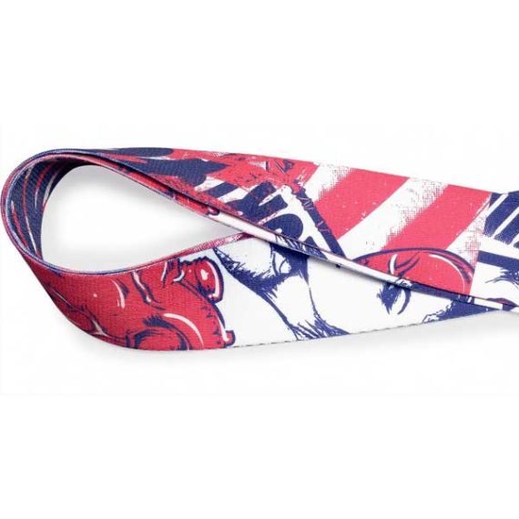 Гитарный ремень Stagg STE POPGIRLRED2