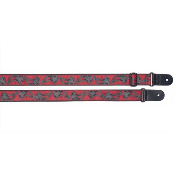 Гитарный ремень Stagg SWO-SKBEAST RED фото 1 | Интернет-магазин Bangbang
