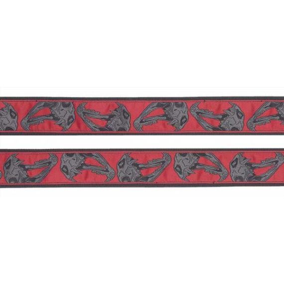 Гитарный ремень Stagg SWO-SKBEAST RED