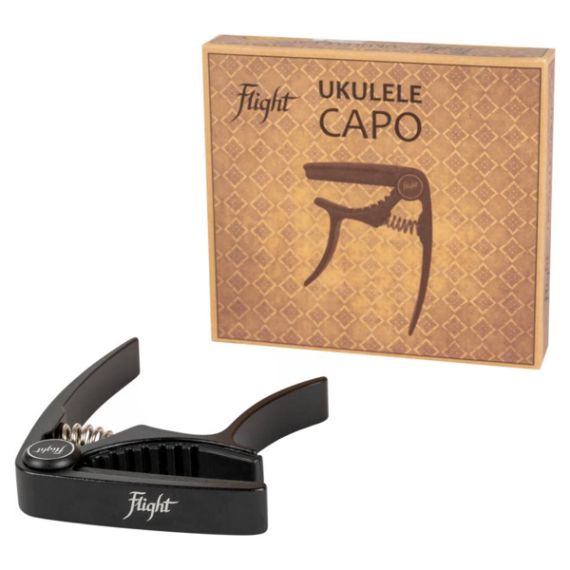 Каподастр для укулеле Flight FC-BK