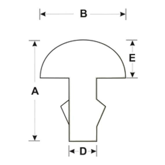 Лады для акустической гитары Sintoms 280140F - 2,8 мм
