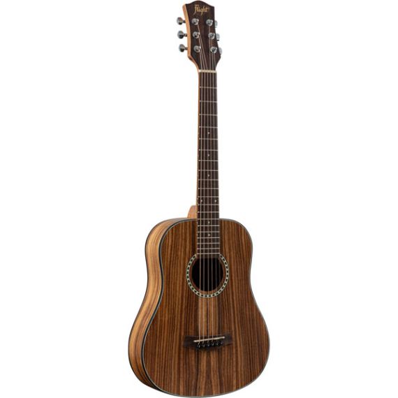 Акустическая тревел гитара FLIGHT TR-1000 TEAK