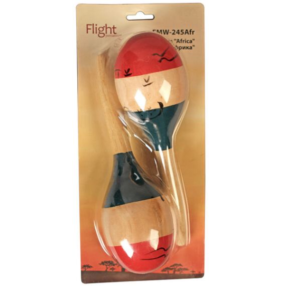 Деревянные маракасы Flight FMW-245Afr