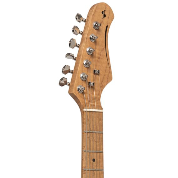 Электрогитара Stagg SET-PLUS BK, изображение 4