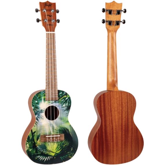 Концертное укулеле Flight AUC-33 Jungle Концертное укулеле Flight AUC-33 Jungle