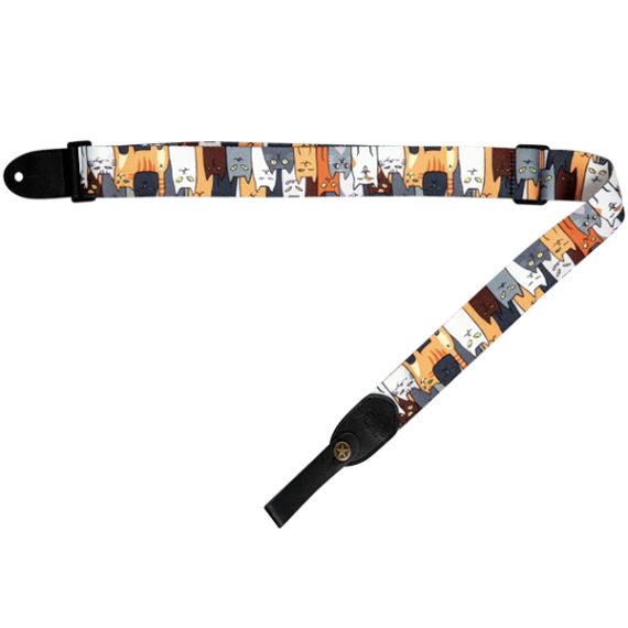 Ремень для укулеле Flight S35 CATS, изображение 2