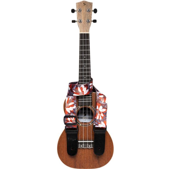 Ремень для укулеле Stagg STE UKEFLOWER ORA, изображение 2