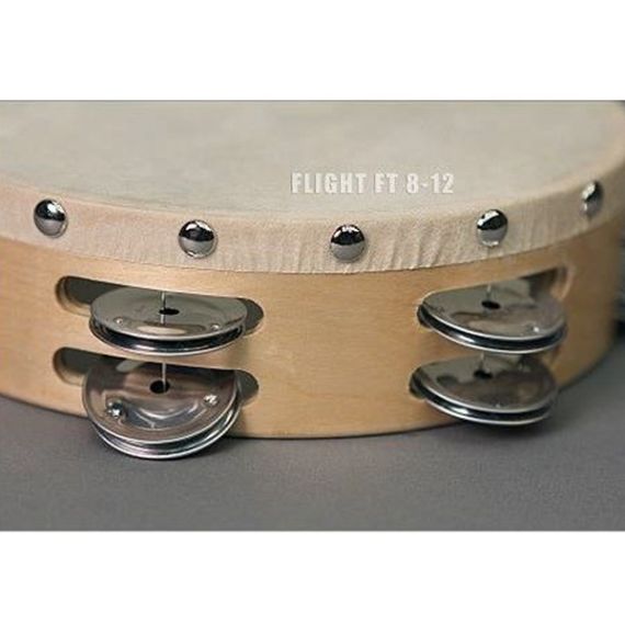 Тамбурин деревянный Flight FT 8-12