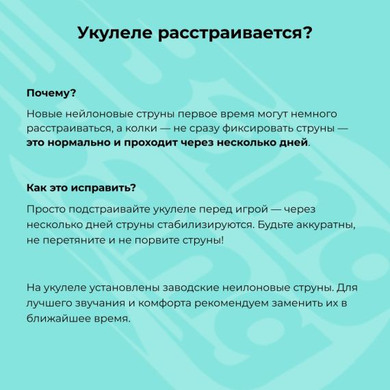 Укулеле сопрано Levinson US-10 BK PACK комплект, изображение 6