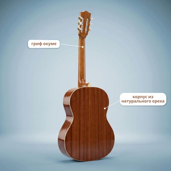 Гитара классическая Levinson Classic Gold N1, изображение 3
