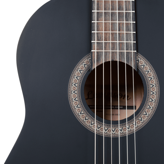 Детская классическая гитара Levinson C430M BLK PACK 3/4, Размер: 3/4, Цвет вариация: Черный, изображение 4