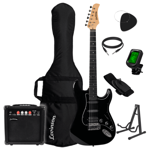 Электрогитарный набор Levinson Limited SPACK-1 BK, Цвет вариация: Черный, изображение 2
