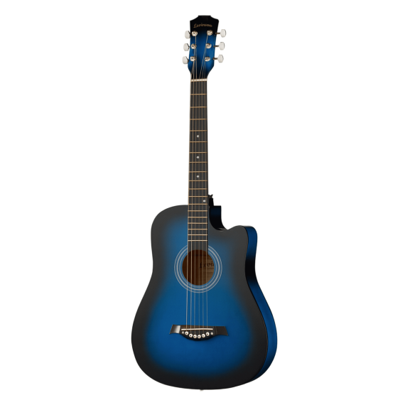 Акустическая гитара Levinson LA-D38-BLS Pack 1, Цвет вариация: Синий, Корпус: с вырезом, Комплектация: с комплектом, Размер: 38, изображение 2