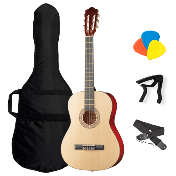 Классическая гитара Levinson LC-B39-NA Pack 2, Размер: 4/4, Цвет вариация: Натуральный