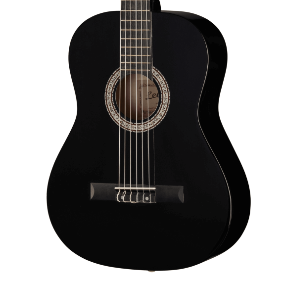 Классическая гитара Levinson LC-B39-BK Pack 2, Размер: 4/4, Цвет вариация: Черный, изображение 2