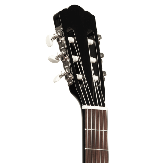 Детская классическая гитара Levinson SCL50 BLK PACK 3/4, Размер: 3/4, Цвет вариация: Черный, изображение 6