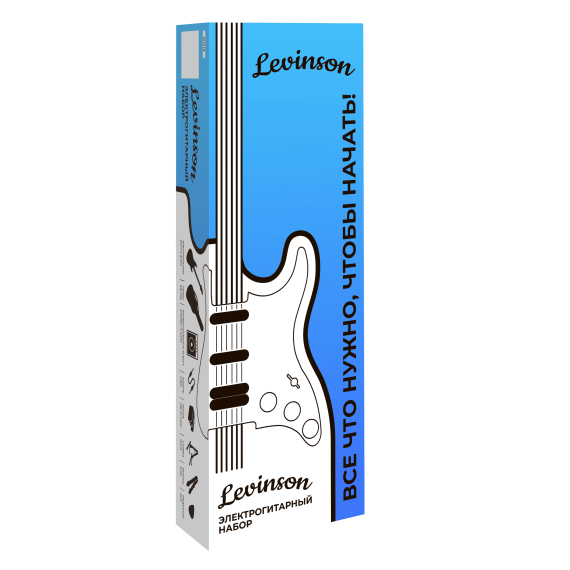 Электрогитарный набор Levinson SPACK-1 WH, изображение 6