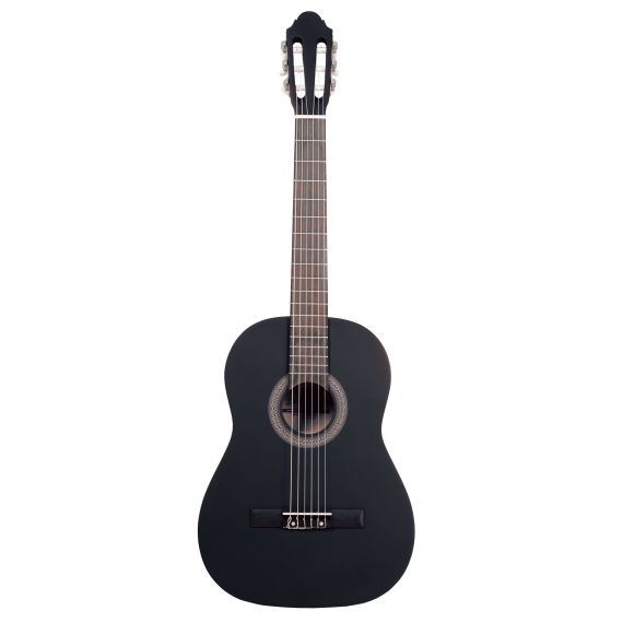 Детская классическая гитара Levinson C410M BLK PACK 1/2, Размер: 1/2, Цвет вариация: Черный, изображение 6