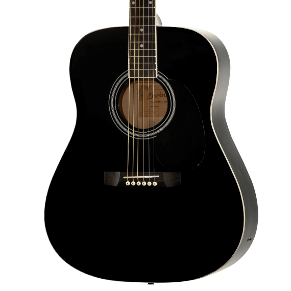 Электро-акустическая гитара Levinson LA-4100 EQ BK Pack 2, Цвет вариация: Черный, С подключением: Да, изображение 5