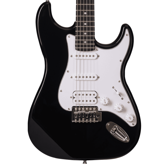 Электрогитарный набор Levinson LS-300 PACK BK/WH, Цвет вариация: Черно-Белый, изображение 4