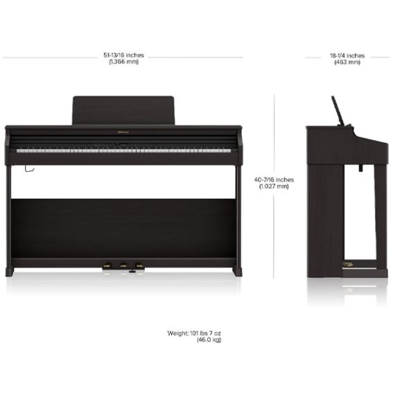 Цифровое пианино Roland RP701-CB, изображение 7