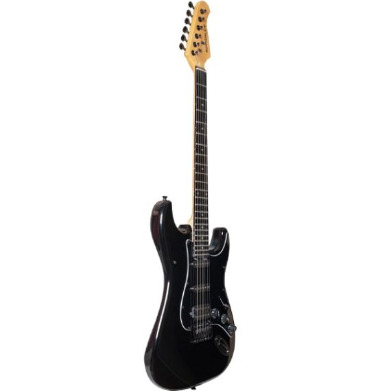 Электрогитара Rockdale Stars Black Limited Edition HSS BK