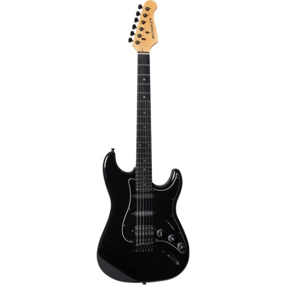 Электрогитара Rockdale Stars Black Limited Edition HSS BK фото 1 | Интернет-магазин Bangbang