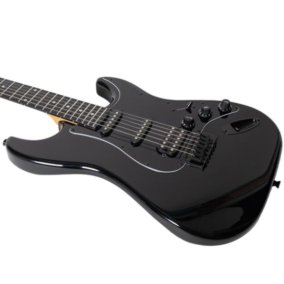 Электрогитара Rockdale Stars Black Limited Edition HSS BK, изображение 3