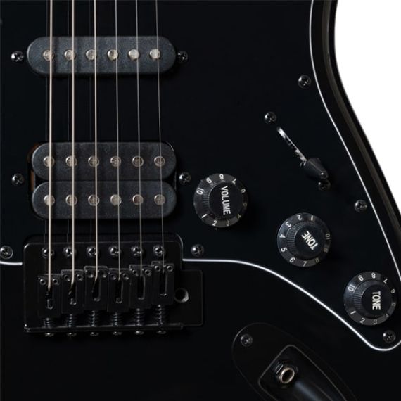 Электрогитара Rockdale Stars Black Limited Edition HSS BK, изображение 6