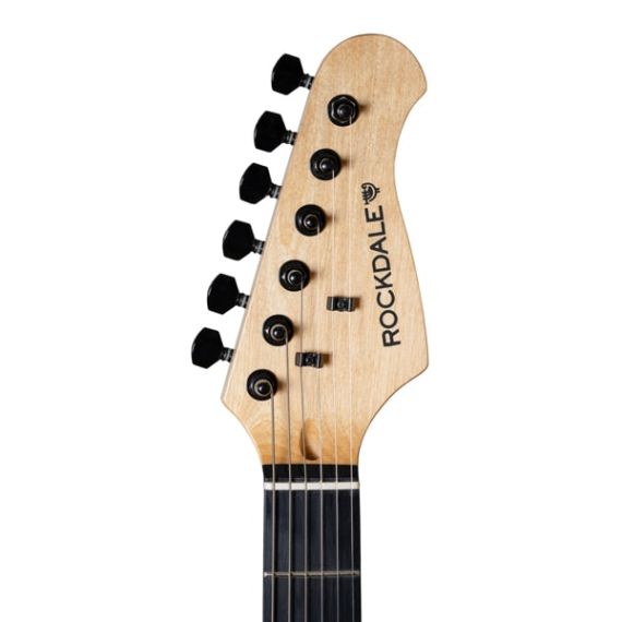 Электрогитара Rockdale Stars Black Limited Edition HSS BK, изображение 7