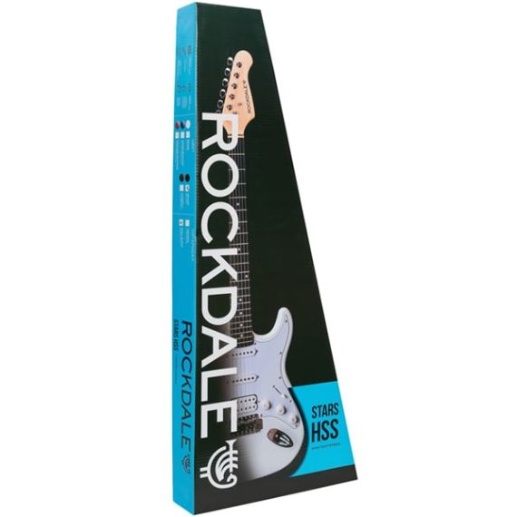 Электрогитара Rockdale Stars HSS BK, изображение 9
