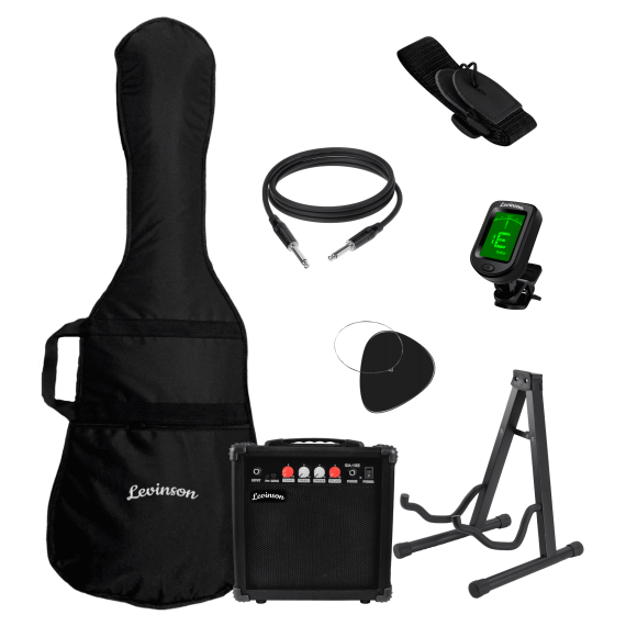 Электрогитарный набор Levinson Limited SPACK-1 BK, Цвет вариация: Белый, изображение 5